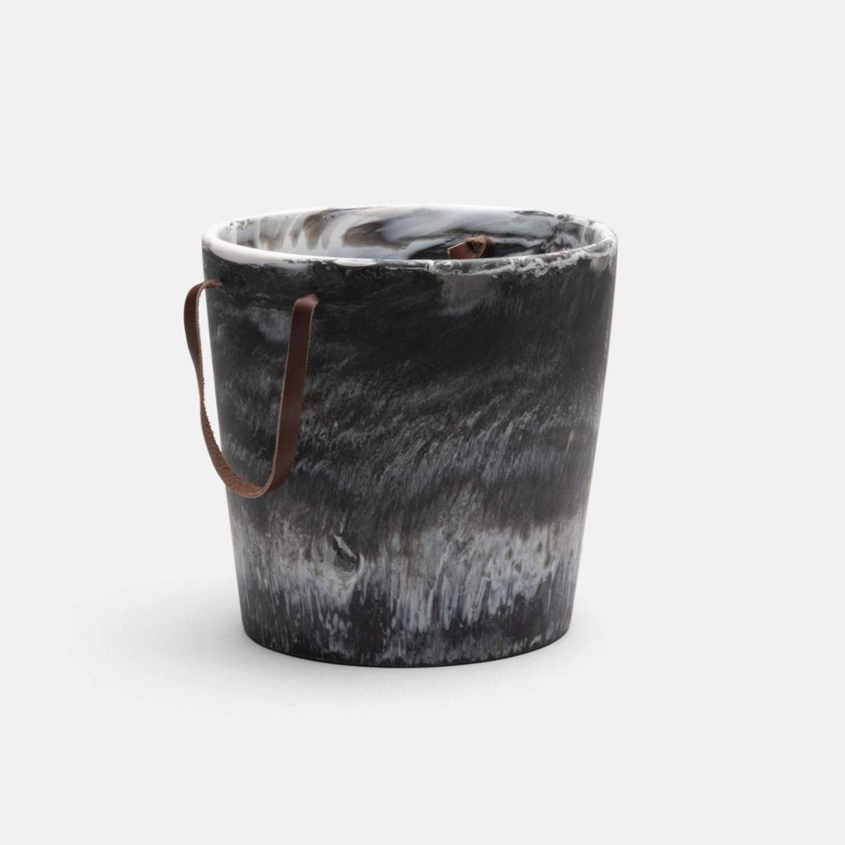 wesley swirled black ice bucket
