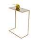 worlds away RICO antique mirror cigar side table gold leaf
