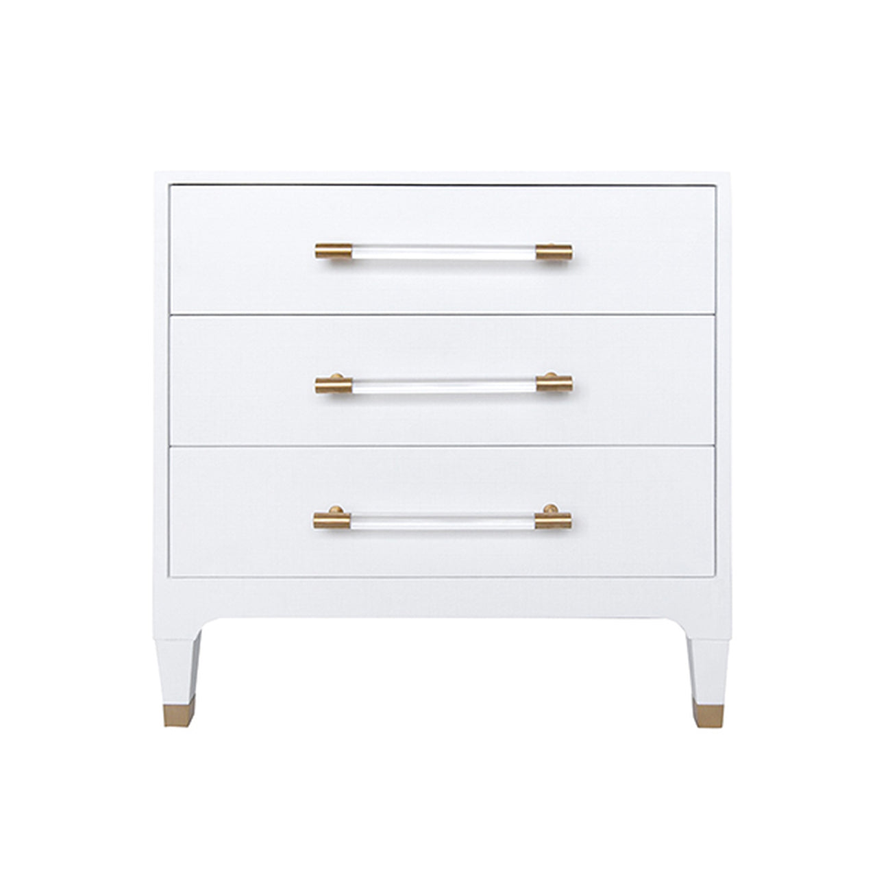 worlds away amber side table white