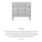 worlds away amber side table dove gray tearsheet