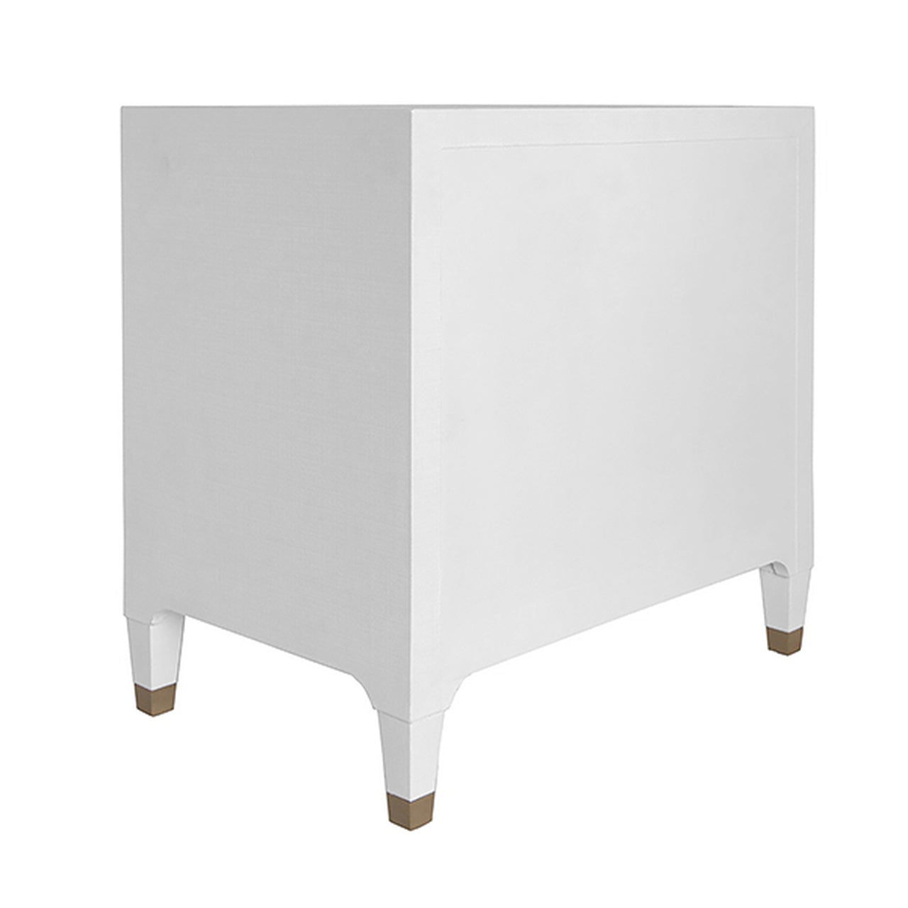 worlds away amber side table white angle