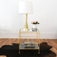 worlds away amos side table gold leaf
