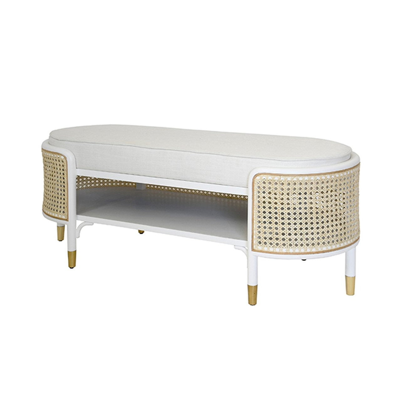 worlds away beale bench white