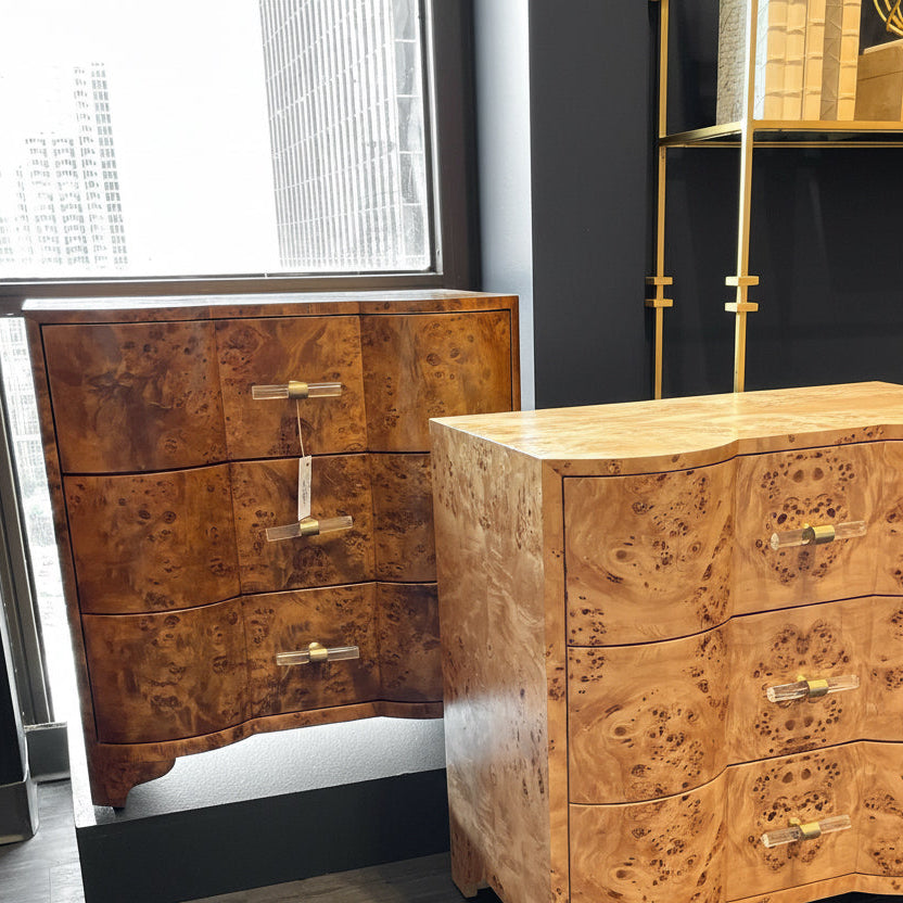Worlds Away Calvin Side Table Dark Burl Wood – CLAYTON GRAY HOME