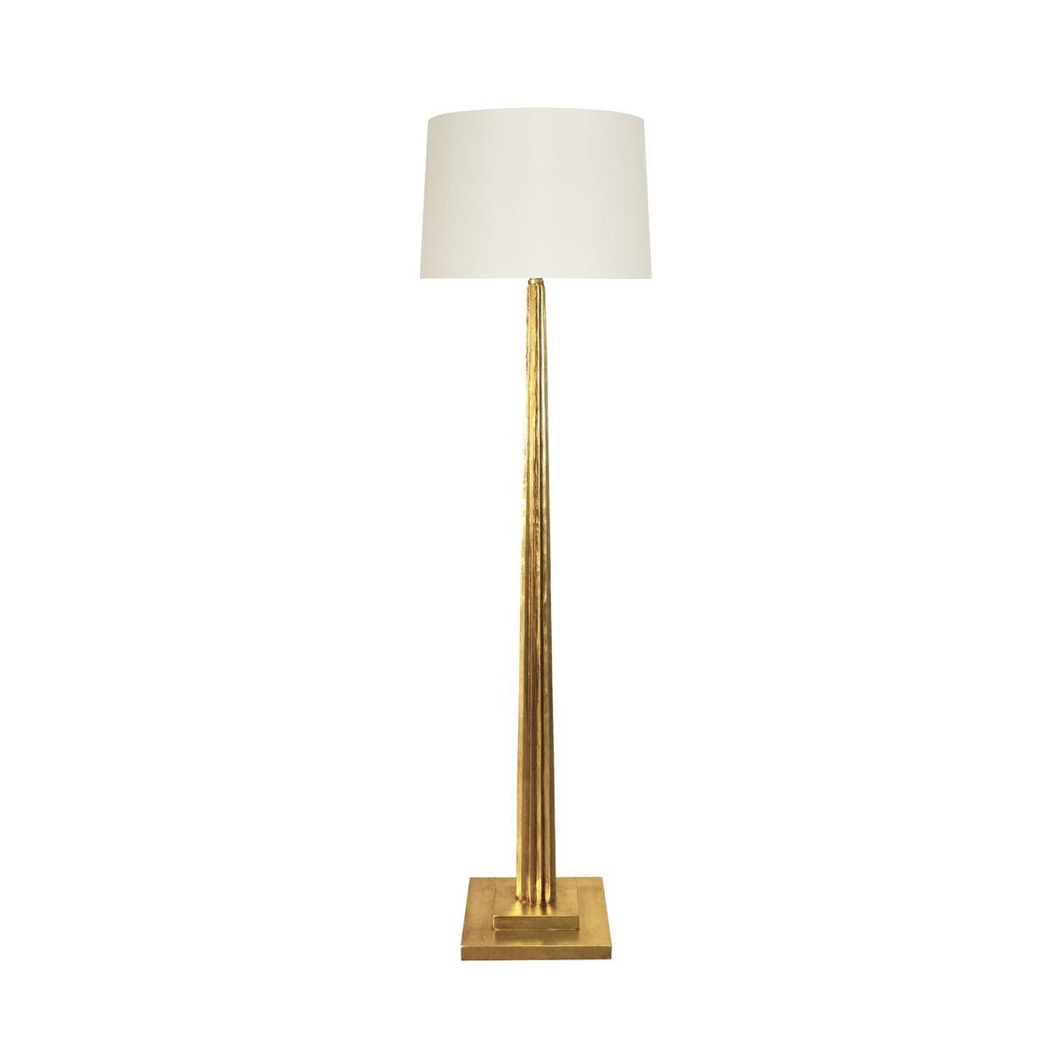 worlds away capone floor lamp gold