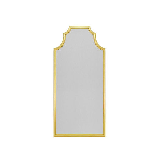 worlds away finley mirror gold leaf