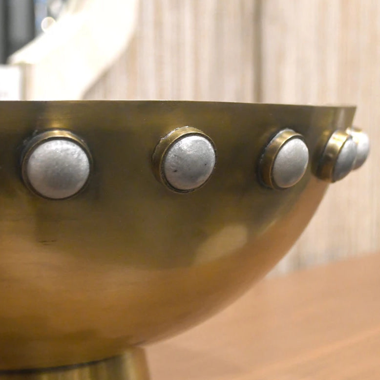 Worlds Away Harvey Bowl Antique Brass – CLAYTON GRAY HOME