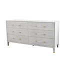 Worlds Away Maren Chest Dove Gray Faux Shagreen – CLAYTON GRAY HOME