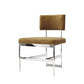 worlds away shaw chair camel and nickel