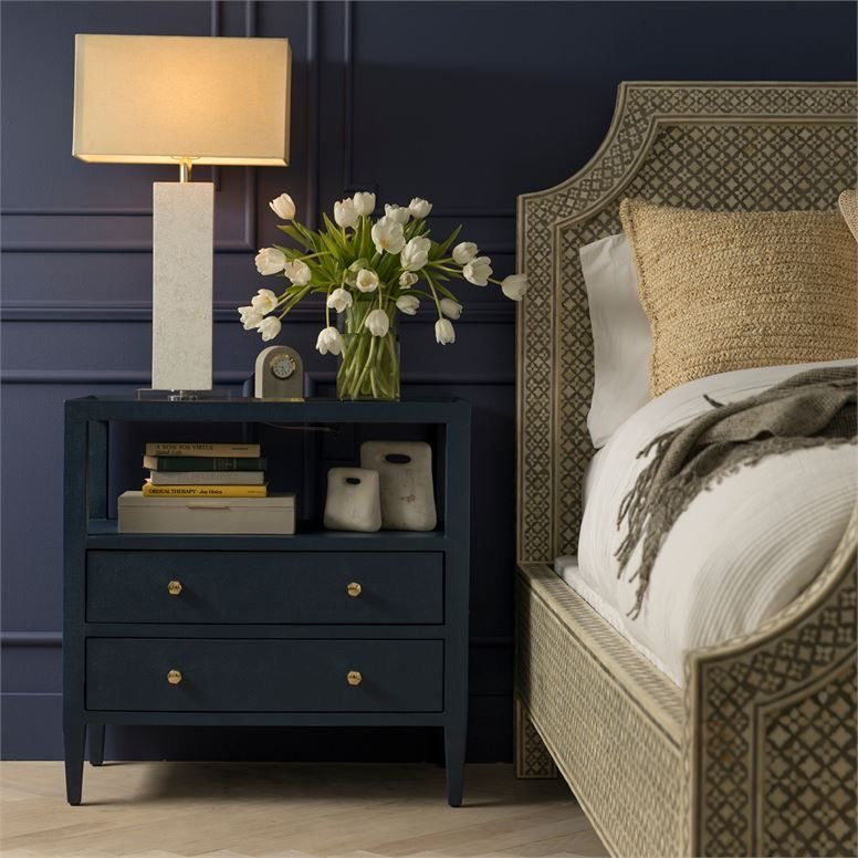 Nightstand navy on sale